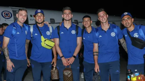 Cruz Azul ya está en Miami. 
