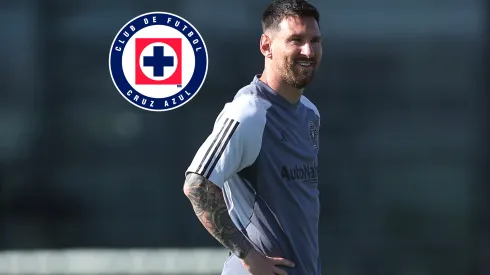 Messi y un guiño por parte de Cruz Azul.
