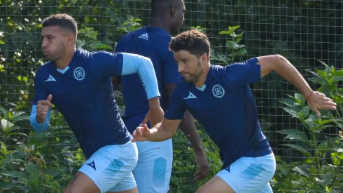 Juan Escobar e Ignacio Rivero, referentes de Cruz Azul.
