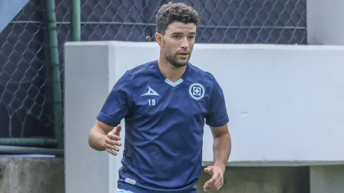 Nacho Rivero, presente al parejo del equipo.
