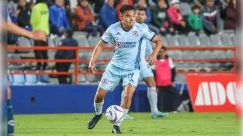 Charly Rodríguez, jugador de Cruz Azul.
