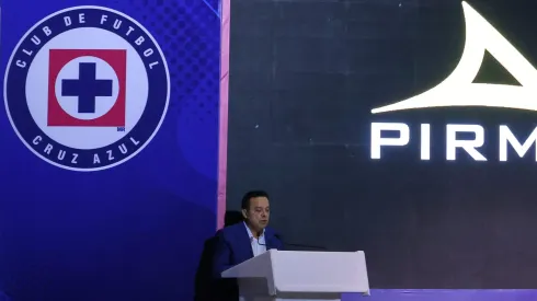 Víctor Velázquez, presidente de Cruz Azul.
