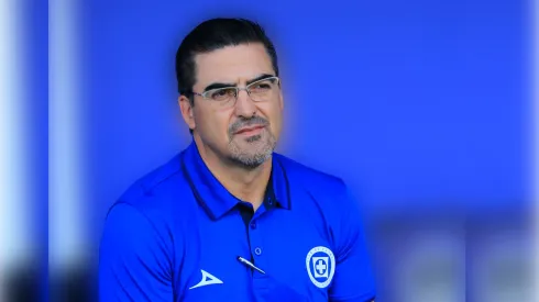 Joaquín Moreno, DT de Cruz Azul.
