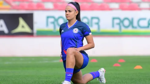 María Peraza, capitana de Cruz Azul.
