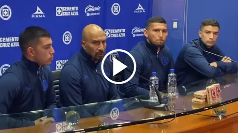 Conferencia de último momento en Cruz Azul.
