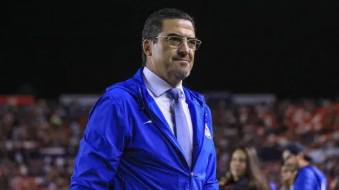 Joaquín Moreno, DT de Cruz Azul.
