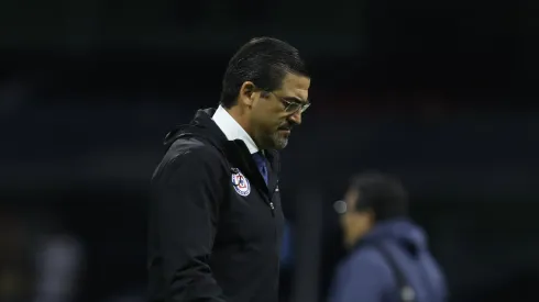 Joaquín Moreno, DT de Cruz Azul.
