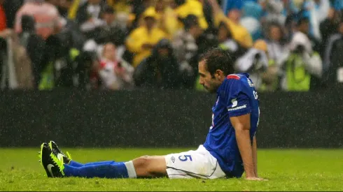 Alejandro Castro durante la Final de Cruz Azul ante América en 2013.
