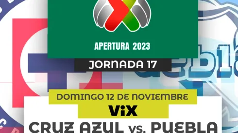 El partido de Cruz Azul vs. Puebla va en exclusiva por ViX.
