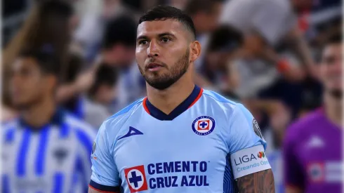 Juan Escobar, capitán de Cruz Azul.
