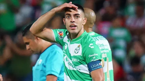 Juan Brunetta, jugador de Santos Laguna.
