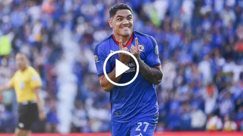 Gabriel Fernández convirtió el primer gol de Cruz Azul en el Clausura 2024
