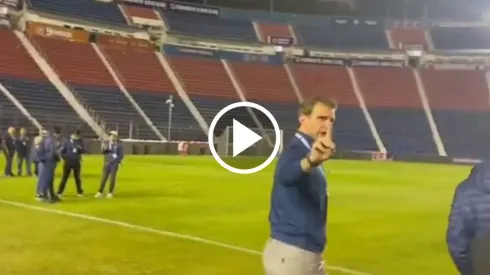 Así se retiró Iván Alonso del Estadio Azul
