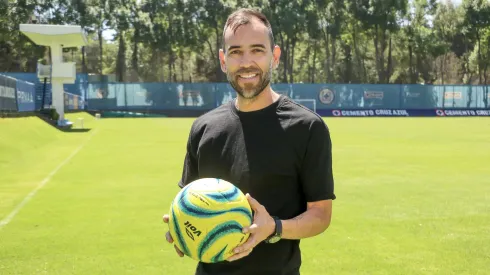 Chelito Delgado visitó a Cruz Azul.
