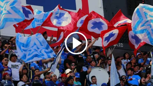 La fiesta de la afición de Cruz Azul en Los Ángeles
