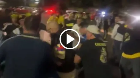 Batalla campal entre aficionados de Cruz Azul y América
