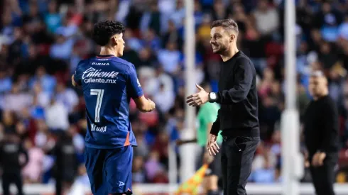 Martín Anselmi destacó el crecimiento de Uriel Antuna en Cruz Azul
