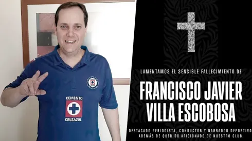 Cruz Azul mandó condolencia por Paco Villa.
