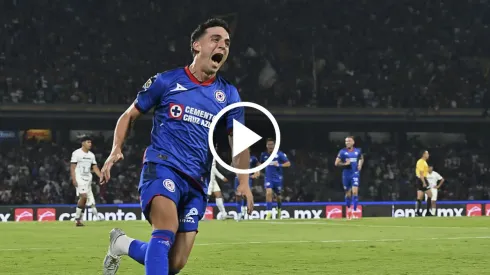 Faravelli festeja el 2 a 0 ante Pumas.
