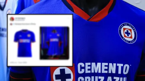 Fantasy del nuevo uniforme de Cruz Azul.

