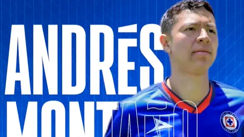Andrés Montaño es refuerzo de Cruz Azul.
