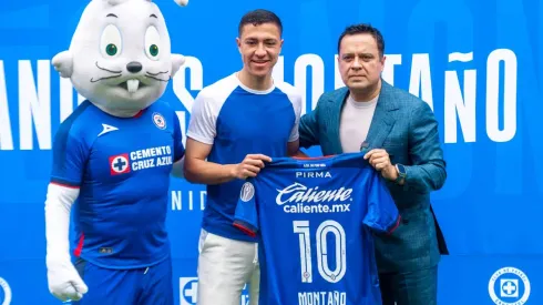 Andrés Montaño confesó que eligió la 10 en Cruz Azul por el Chaco Giménez
