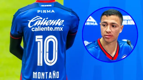 Andrés Montño eligió portar el 10 en Cruz Azul.
