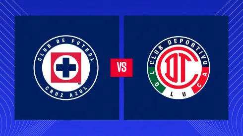 Cruz Azul recibe a Toluca.
