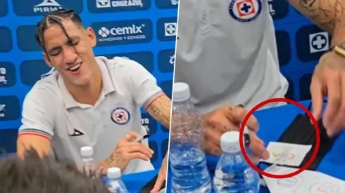 Antuna y un momento más que curioso
