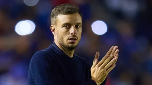 Martín Anselmi, entrenador de Cruz Azul.
