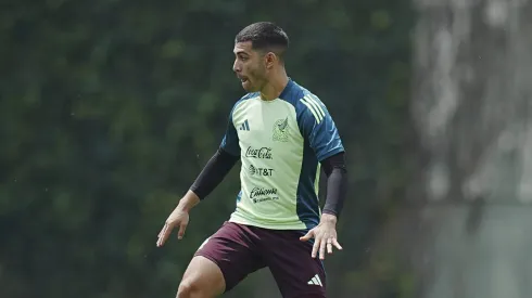 El mediocampista mexicano volvió a una convocatoria de la selección.
