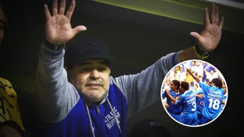 Maradona reconoció a Cruz Azul en la Libertadores del 2001.
