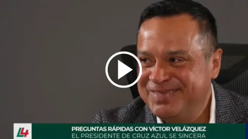 Víctor Velázquez ofreció una entrevista para TUDN.
