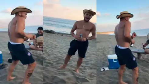 Un video de Cabecita Rodríguez en la playa desató críticas.
