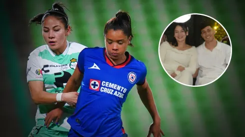 Katia Estrada es la futbolista con la que Omar Campos será papá.
