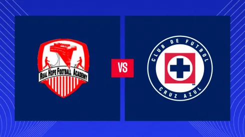 Cruz Azul debuta ante el Real Hope.
