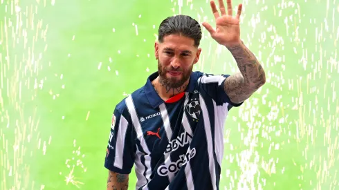 Sergio Ramos ya fue presentado en Rayados
