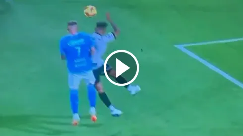 El polémico penal que no pitaron a Cruz Azul ante San Luis.
