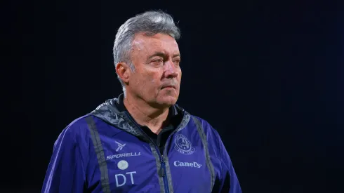 El entrenador español del cuadro potosino se levantó de la rueda de prensa después de escuchar una pregunta que no le gustó.
