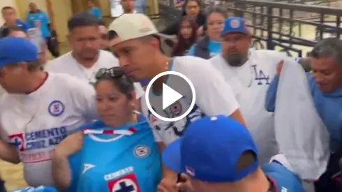 Ángel Sepúlveda, uno de los ídolos actuales de Cruz Azul.
