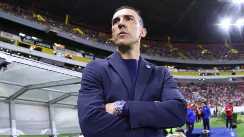 Vicente Sánchez ya planifica el juego vs América.
