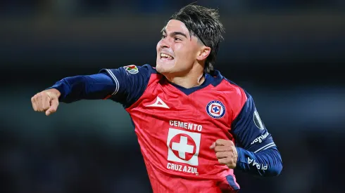 Luka Romero marcó el gol del triunfo de Cruz Azul contra León.
