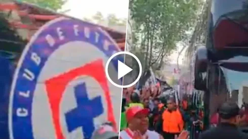 Los fanáticos de Toluca y un mal momento en contra de los jugadores celestes.
