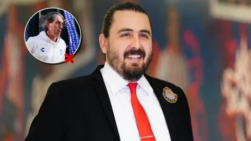 Amaury Vergara busca entrenador para Chivas.
