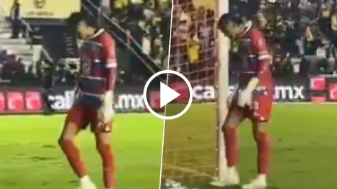 Al colombiano se lo notó muy afectado después del partido.
