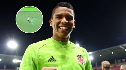 El ex Atlético Nacional tuvo un excelente debut en el arco colombiano.
