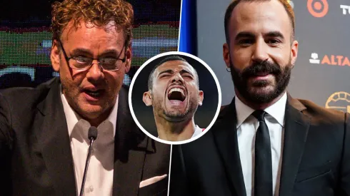 Insólito cruce en X entre Faitelson y Crosas por el jugador de Cruz Azul.
