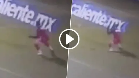 El habitual suplente de Mier se lució en Veracruz con una gran reacción.
