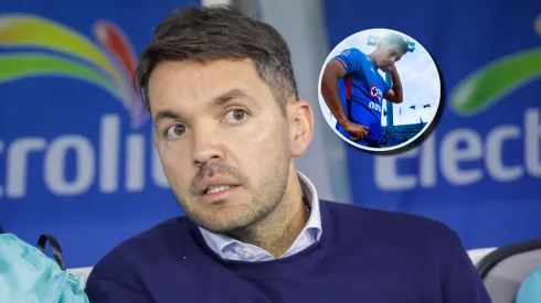 El entrenador cementero volvió a insistir por otro delantero.
