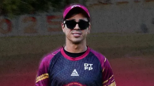 Fausto Pinto, ex Cruz Azul, es DT de un equipo de Liga Premier. 
